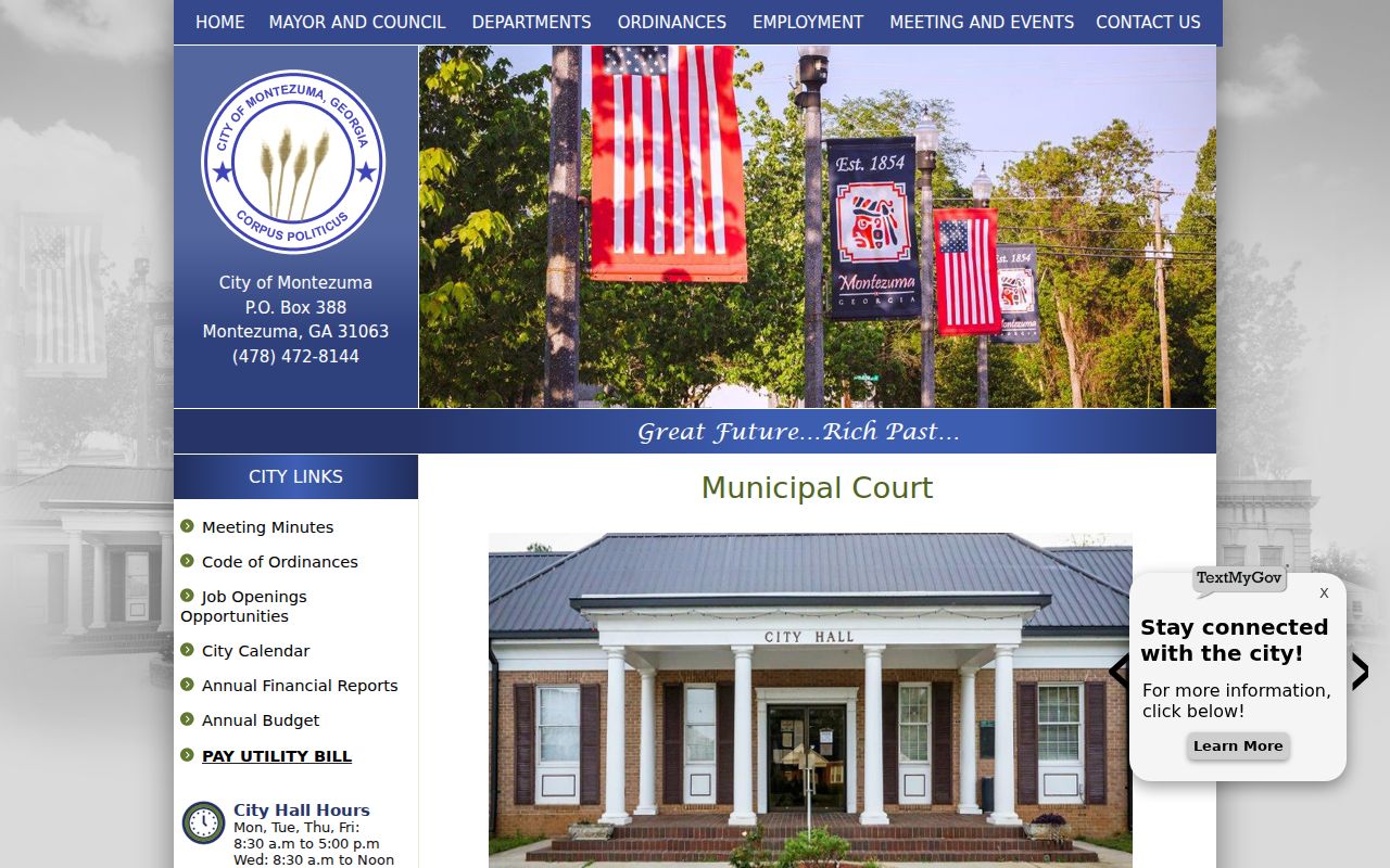 Macon County traffic warrant municipal clerk contacts