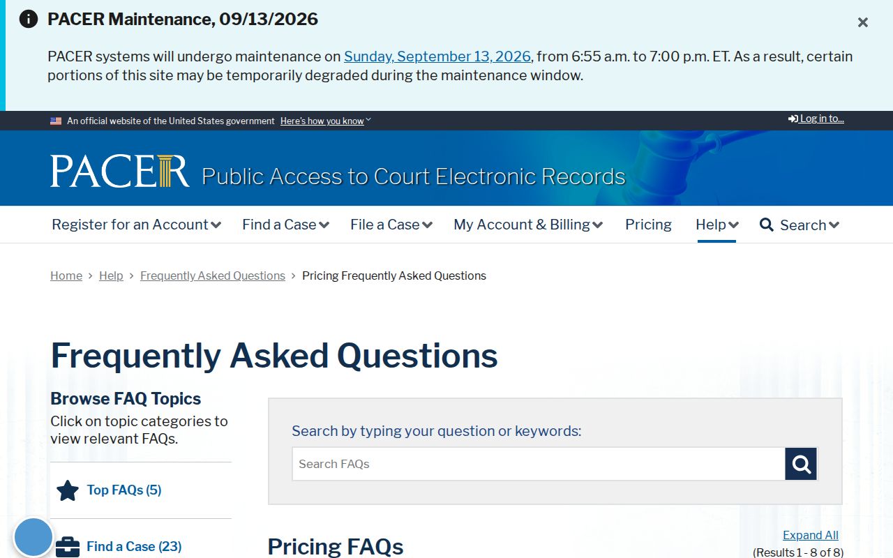 Macon County most wanted federal record access fee information